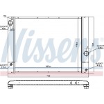 Nissens Ψυγείο, Ψύξη Κινητήρα - 60772