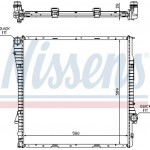 Nissens Ψυγείο, Ψύξη Κινητήρα - 60789A