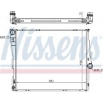 Nissens Ψυγείο, Ψύξη Κινητήρα - 60803A
