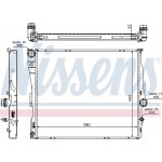 Nissens Ψυγείο, Ψύξη Κινητήρα - 60807