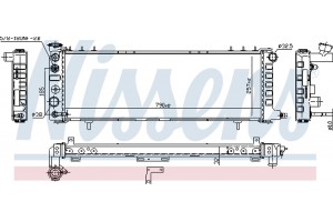 Nissens Ψυγείο, Ψύξη Κινητήρα - 609881