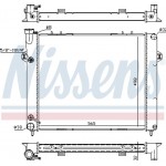 Nissens Ψυγείο, Ψύξη Κινητήρα - 609891