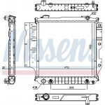 Nissens Ψυγείο, Ψύξη Κινητήρα - 60993