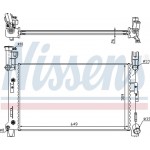 Nissens Ψυγείο, Ψύξη Κινητήρα - 60996A
