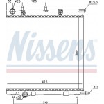 Nissens Ψυγείο, Ψύξη Κινητήρα - 61284
