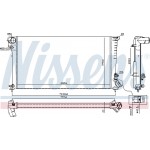 Nissens Ψυγείο, Ψύξη Κινητήρα - 61315