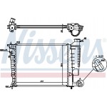 Nissens Ψυγείο, Ψύξη Κινητήρα - 613671