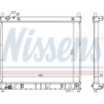 Nissens Ψυγείο, Ψύξη Κινητήρα - 61642