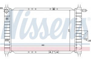 Nissens Ψυγείο, Ψύξη Κινητήρα - 61646