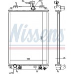 Nissens Ψυγείο, Ψύξη Κινητήρα - 617547