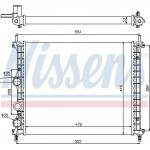 Nissens Ψυγείο, Ψύξη Κινητήρα - 617848