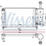 Nissens Ψυγείο, Ψύξη Κινητήρα - 617853
