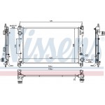Nissens Ψυγείο, Ψύξη Κινητήρα - 617854
