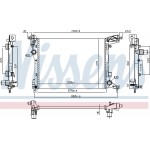 Nissens Ψυγείο, Ψύξη Κινητήρα - 617876