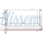 Nissens Ψυγείο, Ψύξη Κινητήρα - 618121