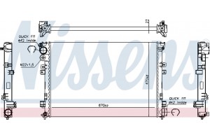 Nissens Ψυγείο, Ψύξη Κινητήρα - 61875A