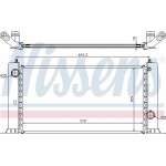 Nissens Ψυγείο, Ψύξη Κινητήρα - 61883A
