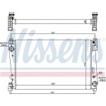 Nissens Ψυγείο, Ψύξη Κινητήρα - 61916
