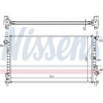 Nissens Ψυγείο, Ψύξη Κινητήρα - 62021A