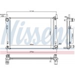 Nissens Ψυγείο, Ψύξη Κινητήρα - 62028A