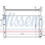 Nissens Ψυγείο, Ψύξη Κινητήρα - 620411