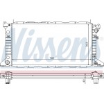 Nissens Ψυγείο, Ψύξη Κινητήρα - 62048