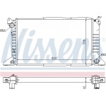 Nissens Ψυγείο, Ψύξη Κινητήρα - 62081A