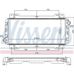 Nissens Ψυγείο, Ψύξη Κινητήρα - 62093