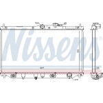 Nissens Ψυγείο, Ψύξη Κινητήρα - 622831