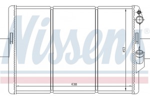 Nissens Ψυγείο, Ψύξη Κινητήρα - 62288