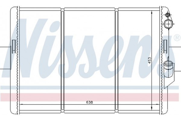 Nissens Ψυγείο, Ψύξη Κινητήρα - 62288