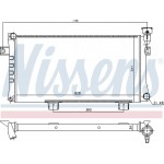 Nissens Ψυγείο, Ψύξη Κινητήρα - 623556