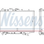 Nissens Ψυγείο, Ψύξη Κινητήρα - 62378