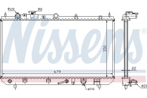 Nissens Ψυγείο, Ψύξη Κινητήρα - 625081