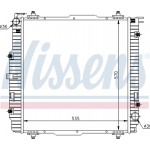 Nissens Ψυγείο, Ψύξη Κινητήρα - 62599A