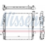 Nissens Ψυγείο, Ψύξη Κινητήρα - 62626A