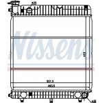 Nissens Ψυγείο, Ψύξη Κινητήρα - 62635
