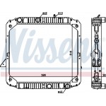 Nissens Ψυγείο, Ψύξη Κινητήρα - 62747