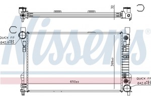 Nissens Ψυγείο, Ψύξη Κινητήρα - 62786A