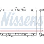 Nissens Ψυγείο, Ψύξη Κινητήρα - 628031