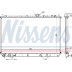 Nissens Ψυγείο, Ψύξη Κινητήρα - 62858A