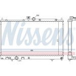 Nissens Ψυγείο, Ψύξη Κινητήρα - 628956