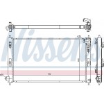 Nissens Ψυγείο, Ψύξη Κινητήρα - 628969