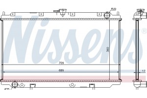 Nissens Ψυγείο, Ψύξη Κινητήρα - 62927A