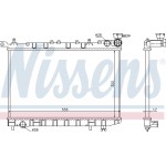 Nissens Ψυγείο, Ψύξη Κινητήρα - 62949