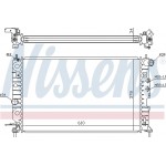 Nissens Ψυγείο, Ψύξη Κινητήρα - 630121