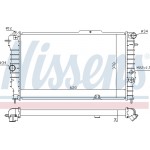 Nissens Ψυγείο, Ψύξη Κινητήρα - 630631