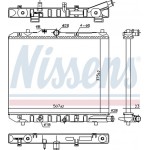 Nissens Ψυγείο, Ψύξη Κινητήρα - 630708