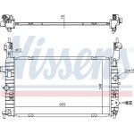Nissens Ψυγείο, Ψύξη Κινητήρα - 630747