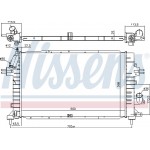 Nissens Ψυγείο, Ψύξη Κινητήρα - 630752